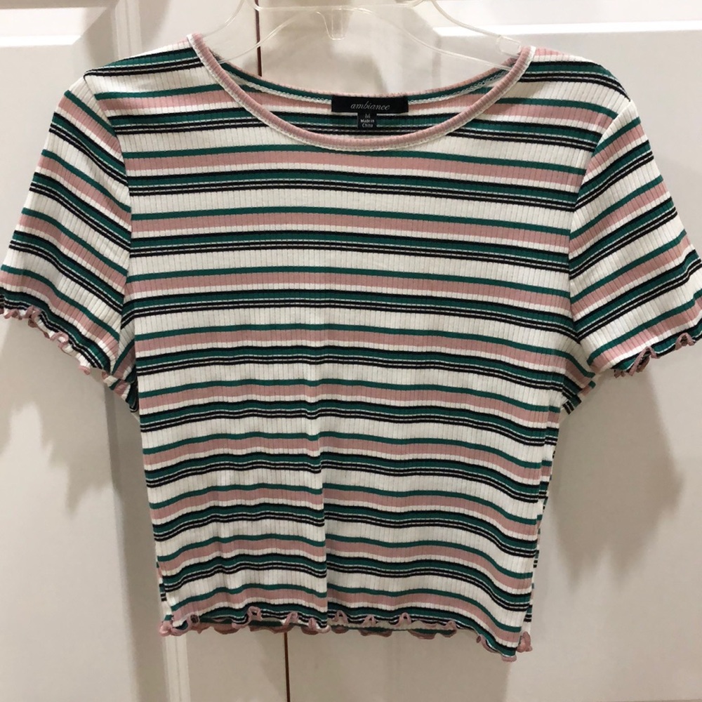 Forever 21 M Striped Tee